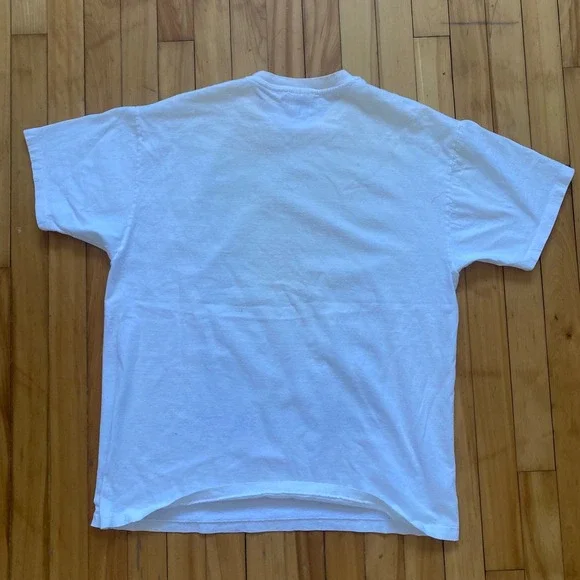 Vintage 1995 Simpsons Eternudie T Shirt Mens XL Hanes Heavyweight Bart Marge - Picture 6 of 8